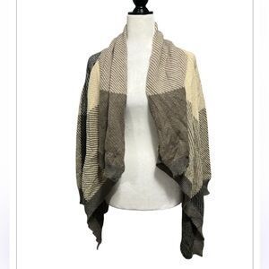 CYNTHIA ROWLEY Waterfall Knit Cardigan Sweater